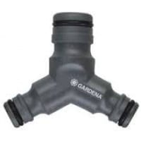Gardena Three Way Hose Coupling 12mm