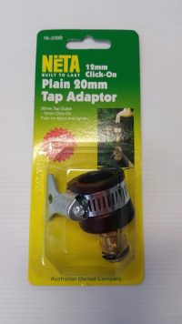 Neta Plain 20mm Tap Adaptor
