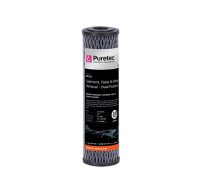 Puretec Dual Purpose Carbon Cartridge, 10 Inch, 10 Micron