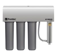 Puretec Triple Filtration and Ultraviolet All in One Unit with Weather Cover, 20 inch