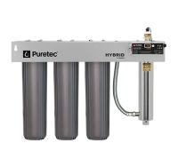 Puretec Hybrid-R11 Triple Filtration and Ultraviolet All in One Unit with Reversible Bracket, 20 inch