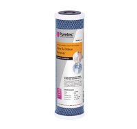 Puretec Moulded Carbon Cartridge, 10 Inch, 1 Micron