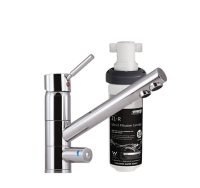 Puretec Quick Twist Undersink Filter using Ultra Z Filtration Technology with Tripla™ T1 LED Mixer Tap