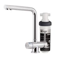 Puretec Quick Twist Undersink Filter using Ultra Z Filtration Technology with Tripla™ T6 LED Mixer Tap