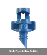 Single Piece Jets Microjet Spray 360° Blue
